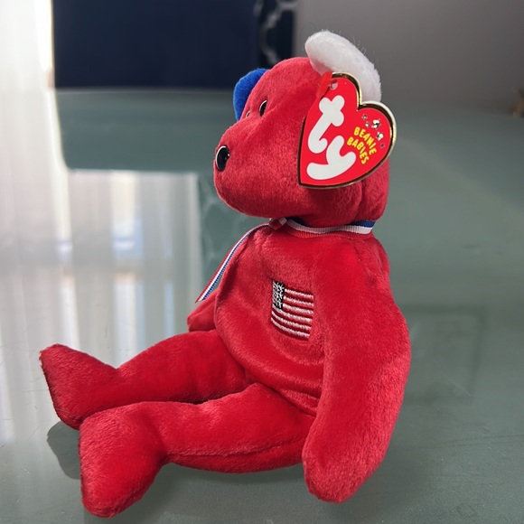 Ty Beanie Babies - America Red, White & Blue - Picture 2 of 5